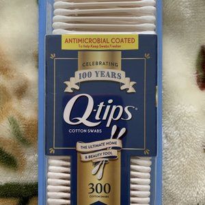 Q-Tips Anti Microbial Cotton Swabs - 300 ct.